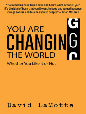 cover image of You are Changing the World